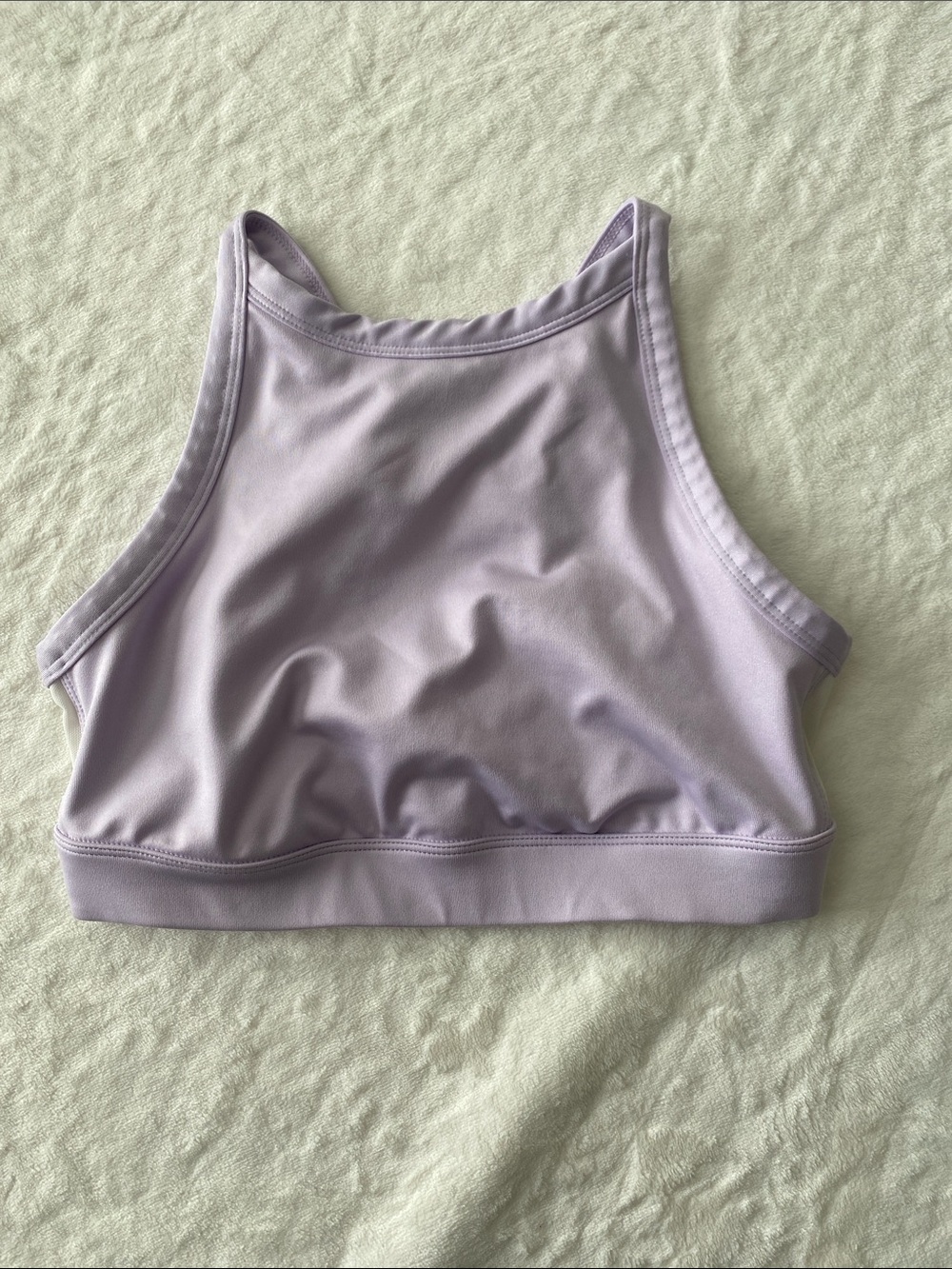 Joy Lab Lilac High Neck Sports Bra - Picture 1 of 3